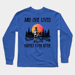 AND SHE LIVED HAPPILY EVER AFTER 1 Long Sleeve T-Shirt